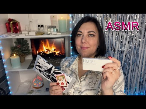 ASMR🎄НОВОГОДНИЙ ОТЕЛЬ🏨/ПОЛНОЕ ВИДЕО👇СМОТРИТЕ НА БУСТИ и в ПРЕМИУМ Дзен ПО ССЫЛКАМ В ОПИСАНИИ