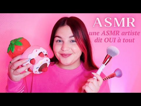 ASMR⎪POV : une ASMR Artiste dit OUI à TOUT !