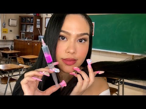 ASMR Girl With NO Boundaries Plays W/ Your Hair + Dissolves Ur $5 Filler Injections (Face Touching) 