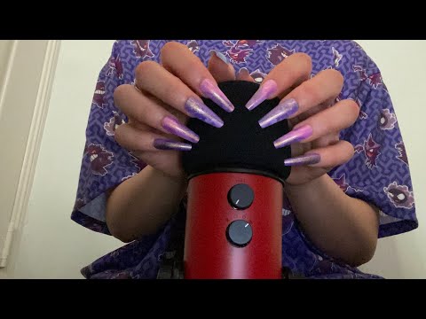 ASMR FAST & AGGRESSIVE FOAM COVER SCRATCHING