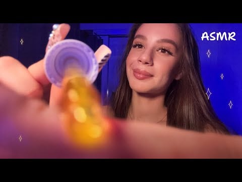 ASMR ✨ The Most Tingling VISUAL TRIGGERS for Sweet Sleep 5 🌙 (coconut rain, eye exam, mouth sounds)