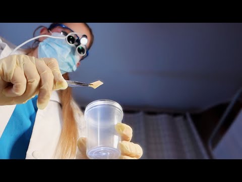 ASMR Dermatologist | Surgical Skin Biopsy | Measuring, Skin Exam