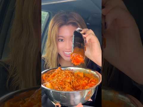 When Asian mom gets hungry while driving… #shorts #viral #mukbang