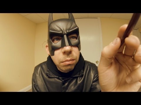 ASMR Batman Face Painting #2 w/ Beer Review 27 & The Walking Dead Season 4 Finale Discussion