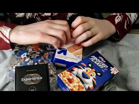 ASMR {Scratchy-Tapping Small Cardboard Boxes} - No Talking