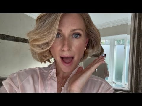 ASMR Clicky Whisper ✨ How I Style My Bob