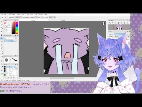 [Drawing] Animated Twitch Emote: Crying