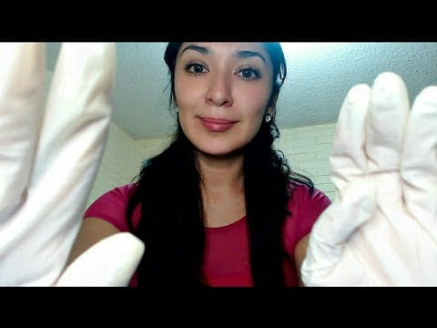 ASMR MAPEO FACIAL / SOFT SPOKEN TOCANDO TU CARITA :)