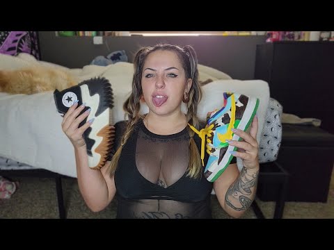 ASMR- Shoe Scratching & Tapping