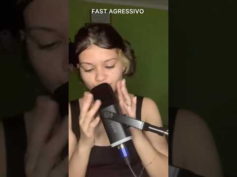 Parte 2 | Fast AGRESSIVO #asmr #asmrbrasil #relax #visualtingle #visualtingle #asmrsounds