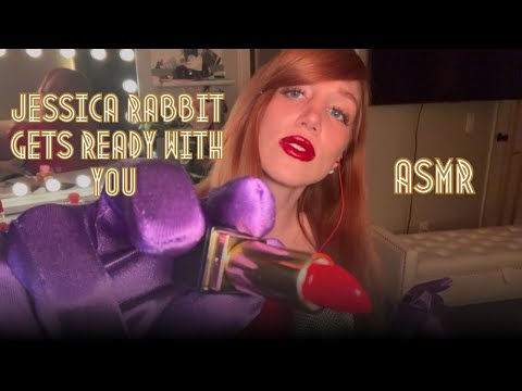 JESSICA RABBIT GETS READY WITH YOU (asmr) ✨ 💄