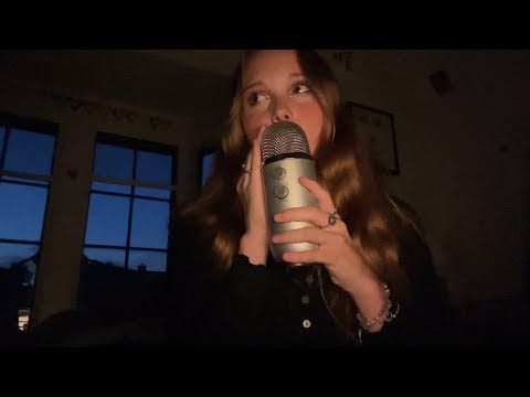 asmr close, cupped whisper ramble (what i've been up to)