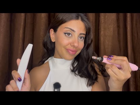 Tırnaklarını Yapıyorum 💅 Kalıcı Oje Nasıl Yapılır? 💅 ASMR