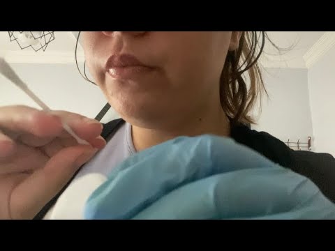 kulak temizliği ve masaj (türkçe asmr) eldiven sesleri