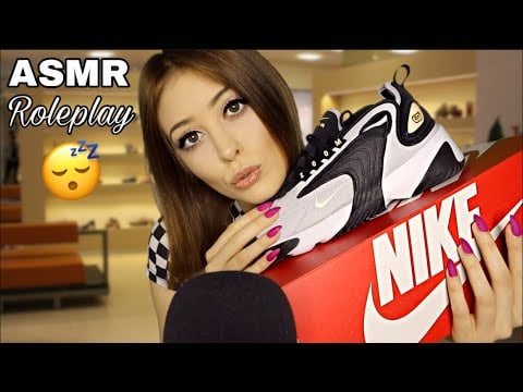ASMR ROLEPLAY: VENDEUSE DE CHAUSSURES 😴👠