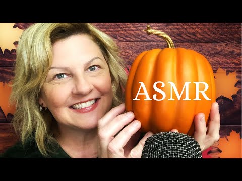 ASMR Fall Triggers 🍁🎃💗[ Whispering & Tapping]