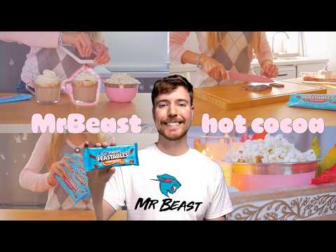 slice of life ₍⑅ᐢ..ᐢ₎ I Tried MrBeast's New Food.. ⋅ feastables hot chocolate