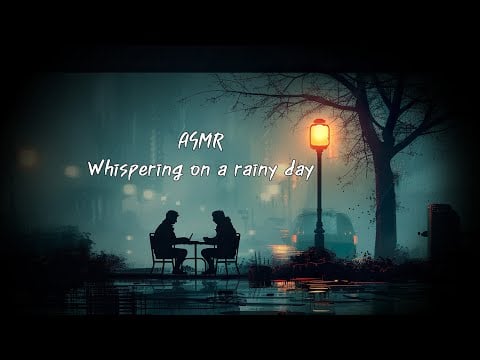 ASMR 비오는 날 속삭이며 귀에 바람 불기[whispering