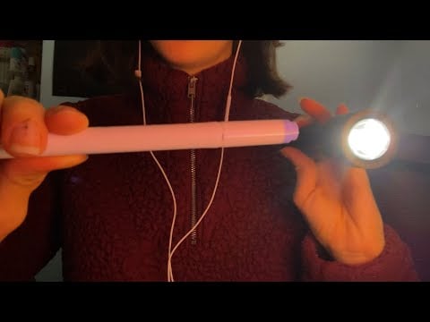 asmr first cranial nerve exam
