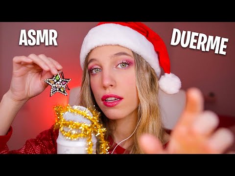 ASMR TE DUERMO con objetos NAVIDEÑOS 💆🏼‍♀️🎄