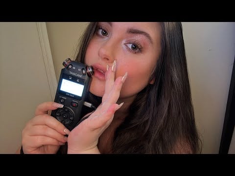 Fast+Aggressive Tascam Mic Triggers (stuttering, pitch changes, tapping/scratching/gripping + more