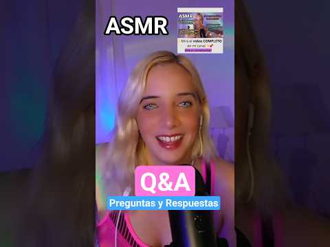 ASMR Q&A ¿Eres team frío o calor? 🥶🥵 #asmr #asmrespañol