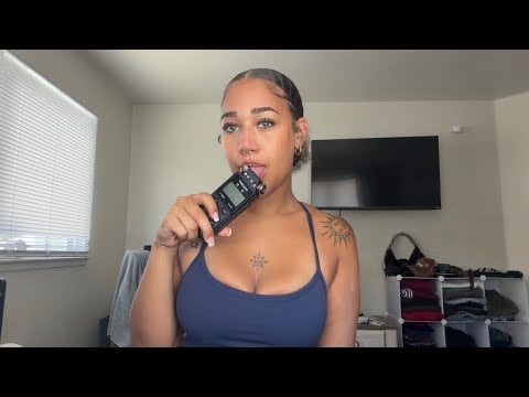 asmr wet mouth sounds 