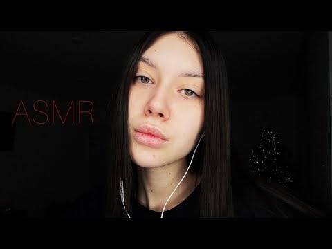 АСМР Массаж лица в перчатках | Шёпот 