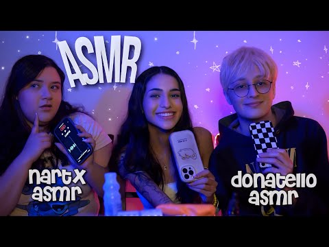 ASMR PODCAST COM ASMRTISTAS ✨ W: NARTX E DONATELLO ASMR 💕