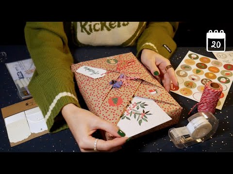 ASMR 🎄 Emballage d'un cadeau comme si j'étais experte (🤫)