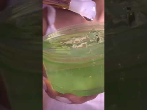 ASMR Aloe Vera Gel 🤤🥒