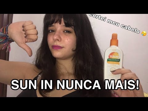 DESABAFOS CORTEI MEU CABELO!! ( SUN IN NUNCA MAIS)