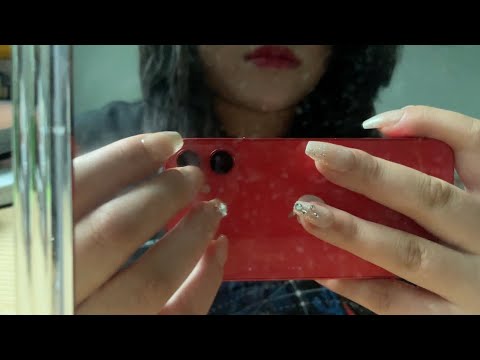 ASMR 📷아이폰 카메라 탭핑&스크래칭 | iPhone camera tapping&scratching