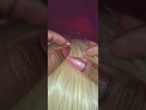 ASMR TIRANDO PIOLHOS DO SEU CABELO  #asmr #shortvideo #asmrvideo #shortsfeed
