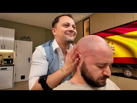 ASMR | Unbelievable Relaxation! Deep Scalp Massage + Head Massage + Back Massage ASMR