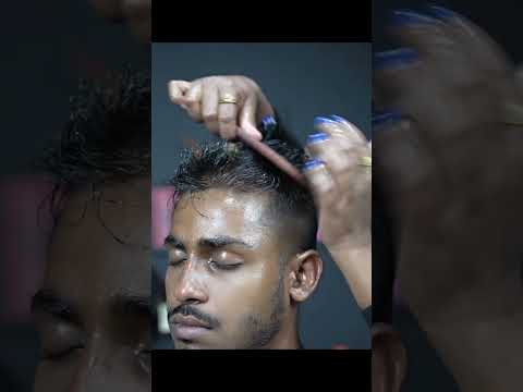 Very Important For Your Sleep | She Doing ASMR Comb Massage For Deep Sleep #shorts #combmassage