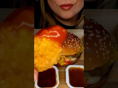 McDonald’s Meal #shorts #asmr #asmrsounds #mcdonalds