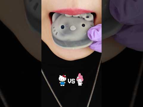 HELLO KITTY VS MY MELODY🔥 YOUR CHOICE? | WAX CANDY ASMR