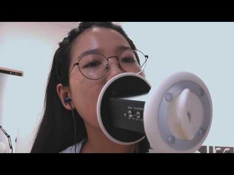 ASMR Ear Licking and mouth sounds