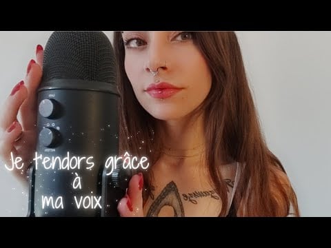 😴ASMR FRANÇAIS | JE T'ENDORS GRÂCE À MA VOIX | CHUCHOTEMENT PROCHE DU MICRO | MULTI DECLENCHEURS 😴