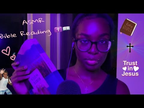 Christian ASMR ✝️ • Gentle Whispered Reading of 1 Corinthians 15 + Prayer for Peace ✨ 