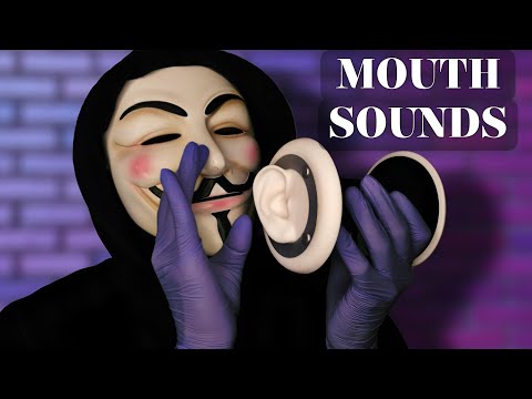 ASMR Sensitive Mouth Sounds Ear Massage