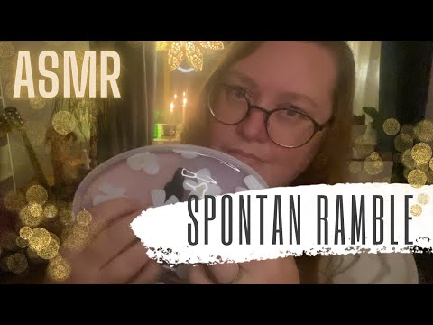 ASMR på svenska: Spontan förkyld ramble