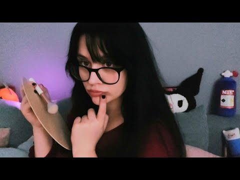 Schizophrenic Girl gives You Tingles ASMR (Schizo Palette Trigger)