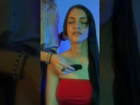 Protezione AURA con Tormalina Nera ASMR su Persona Reale #realpersonasmr #puliziaenergetica #relax