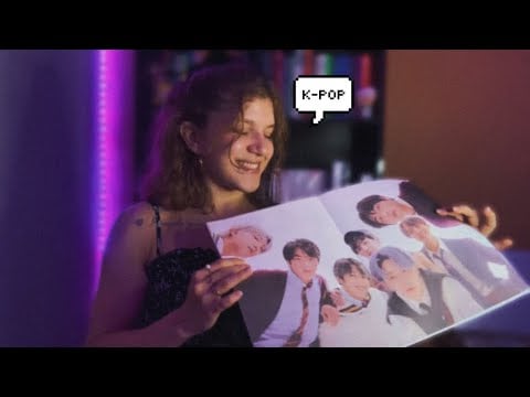 ASMR LOJINHA DE K-POP ✨ Atenção pessoal, sons de papelaria, tapping, etc