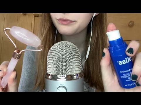 ASMR Pampering You 🕯Skincare, Scalp Massage, Candle Burning