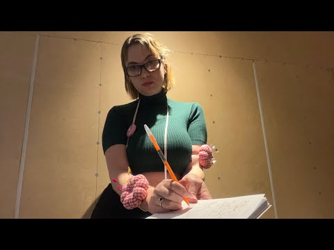 ASMR Costureira tira suas medidas 📏 Voz suave 