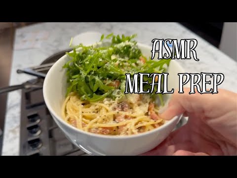 ASMR: Gousto Meal Prep cooking