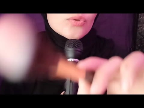Fırçayla YÜZÜNE DOKUNARAK SAYI SAYMA | GERİ SAYIM | Türkçe ASMR